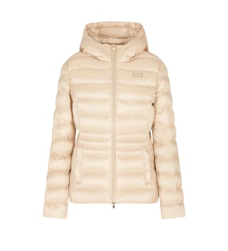 EA7 Anorak Train Core Lady Medium polstret beige