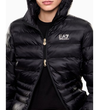 EA7 Puffer Train Core Lady W Eco Down Jacket Sort