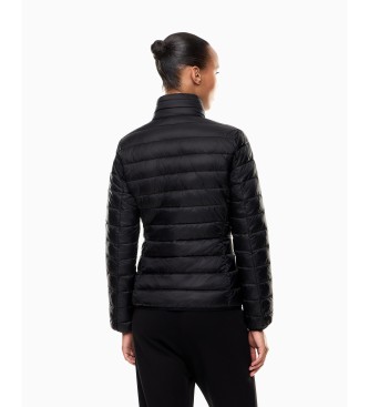 EA7 Casaco de nylon ligeiramente acolchoado Core preto