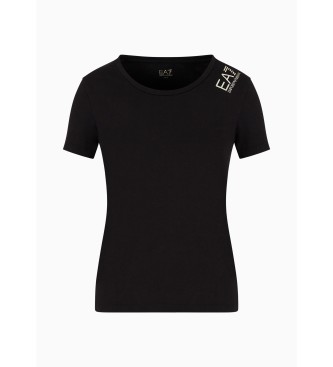 EA7 Core Lady T-shirt zwart