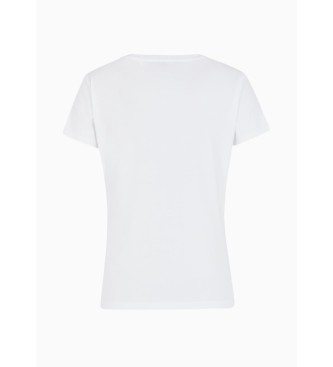 EA7 T-shirt Core Lady blanc