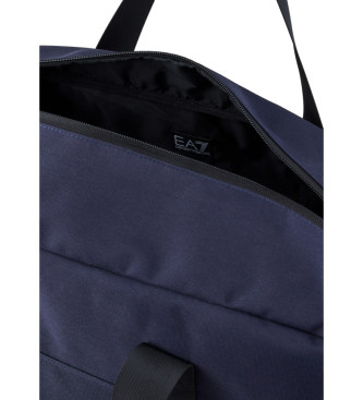 EA7 Borsa in tessuto blu scuro