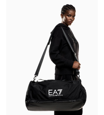 EA7 Stor v�ska med Train Core maxilogotype svart