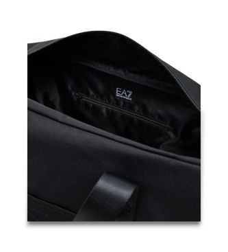 EA7 Sac de sport moyen noir