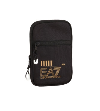 EA7 Basic Mini Schoudertas zwart