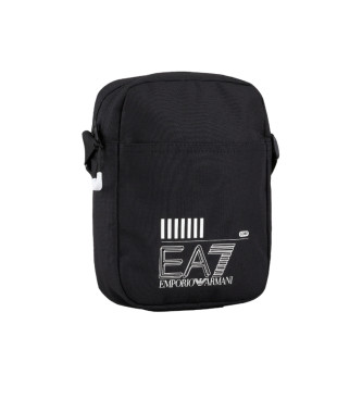 EA7 Recycled Shoulder Bag black