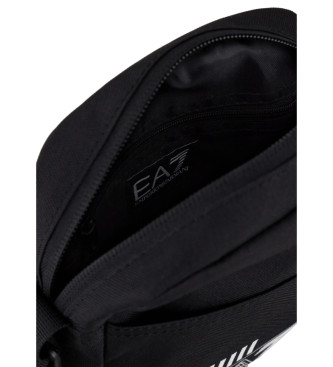 EA7 Saco de ombro reciclado preto