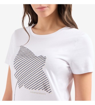 EA7 T-shirt bianca Costa Smeralda