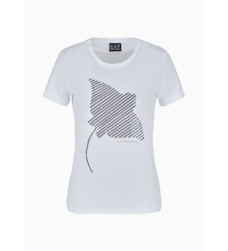 EA7 T-shirt Costa Smeralda blanc