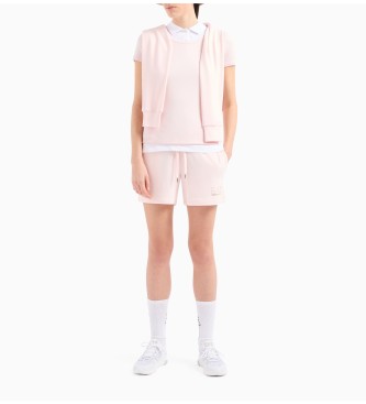 EA7 Evolution shorts pink