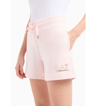 EA7 Kratke hlače Evolution roza