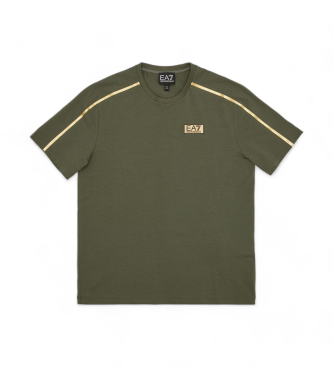 EA7 Camiseta Train Gold Label Boy verde