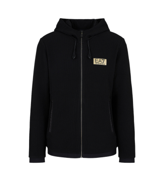 EA7 Train Gold Label sweatshirt zwart