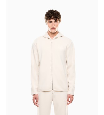 EA7 Sweat-shirt Gold Label blanc cass