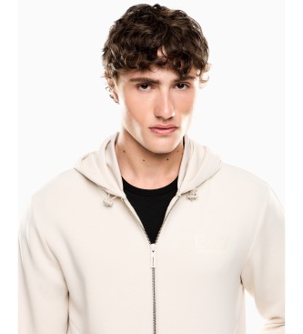 EA7 Sweat-shirt Gold Label blanc cass