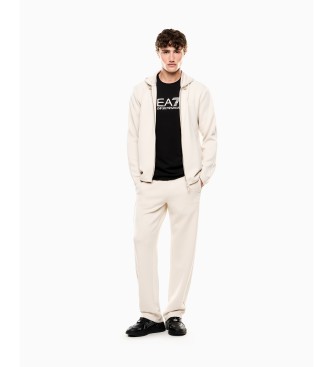 EA7 Sweat-shirt Gold Label blanc cass