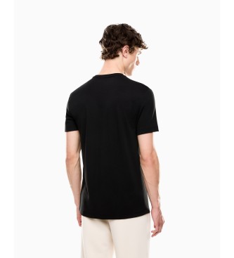 EA7 Train Gold Label T-shirt noir