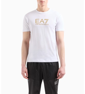 EA7 T-shirt Gold Label blanc