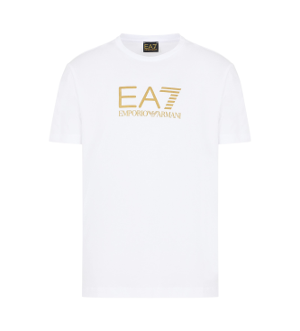 EA7 Koszulka Gold Label biała