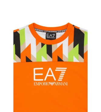 EA7 Train Graphic Series Sweatshirt orange