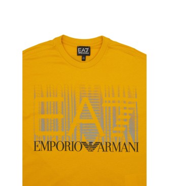 EA7 Camiseta Train Graphic Series Boy Tee amarillo