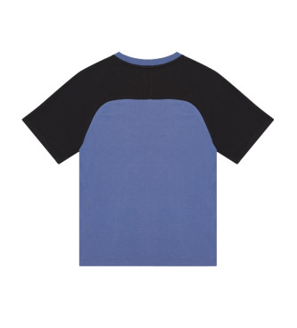 EA7 T-shirt requin bleu