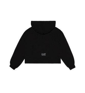 EA7 Grafisk sweatshirt sort