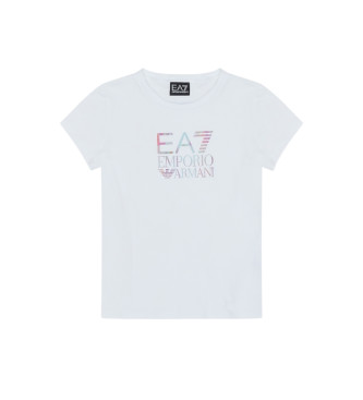 EA7 T-shirt bianca della serie grafica