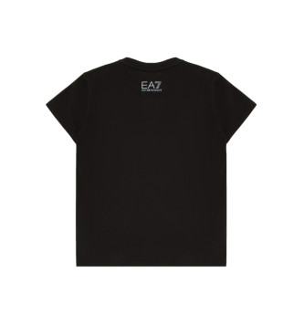 EA7 Koszulka z serii Graphic w kolorze czarnym