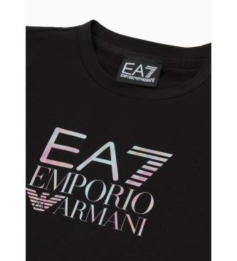 EA7 Koszulka z serii Graphic w kolorze czarnym