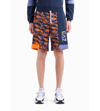 EA7 Bermudas Train Graphic Series multicolor