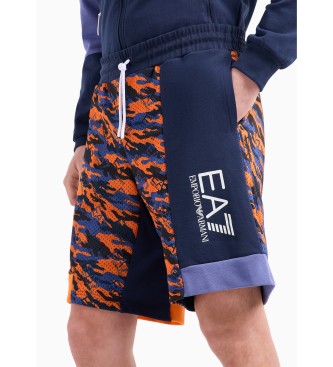 EA7 Train Graphic Series Bermudashorts mehrfarbig