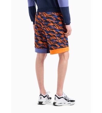 EA7 Train Graphic Series Bermudashorts mehrfarbig