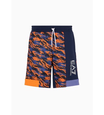 EA7 Train Graphic Series Bermudashorts mehrfarbig