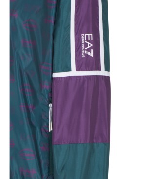 EA7 Chaqueta Train Graphic Series verde