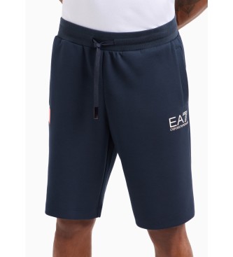 EA7 Graphic Series Marine Vlag Bermuda Shorts