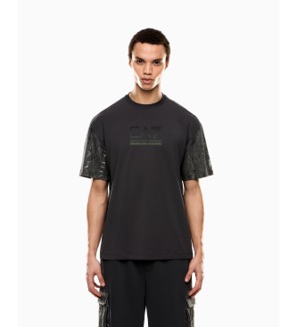 EA7 Graphic Series T-shirt dark grey