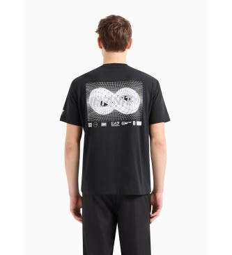 EA7 Train Graphic Infinity T-shirt noir