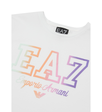 EA7 Train Iridescent T-shirt hvid