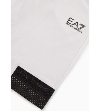 EA7 Short Train Logo Series blanco