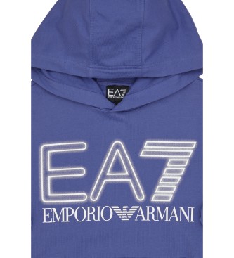 EA7 Sweatshirt Train Logo Serie lila