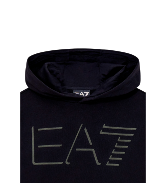EA7 Sudadera Logo Series negro