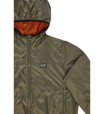 EA7 Logtipo do casaco verde