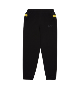 EA7 Logo Series Tape Pants black