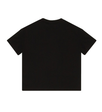 EA7 Majica z logotipom črna