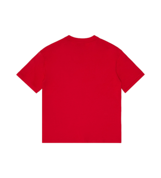 EA7 T-shirt della serie con logo del treno rosso