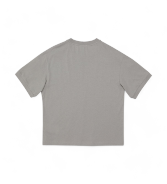 EA7 T-shirt Train Logo Series para rapaz cinzento