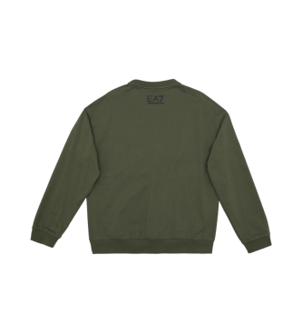 EA7 Sweatshirt Logo Serie Verlengd groen