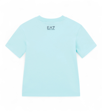 EA7 Train Logo Series Graffiti T-shirt bl�