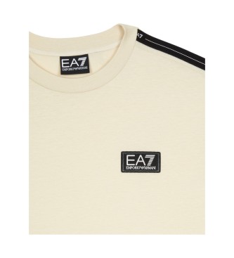 EA7 Train Logo Series T-shirt Boy Tee Ss Tape beige